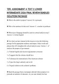 TEFL ASSIGNMENT A TEXT 2 LOWER INTERMEDIATE 2026 FINAL REVIEW BUNDLED SOLUTION PACKAGE