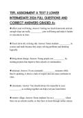 TEFL ASSIGNMENT A TEXT 2 LOWER INTERMEDIATE 2026 FULL QUESTIONS AND CORRECT ANSWERS GRADED A&plus;TEFL ASSIGNMENT A TEXT 2 LOWER INTERMEDIATE 2026 FULL QUESTIONS AND CORRECT ANSWERS GRADED A&plus;TEFL ASSIGNMENT A TEXT 2 LOWER INTERMEDIATE 2026 FULL QUESTIONS AND C