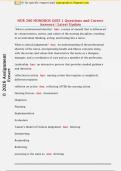NUR 200 HONDROS QUIZ 1 Questions and Correct  Answers &vert; Latest Update