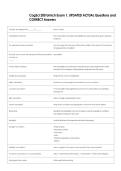 COGSCI  Bundled Exam Questions WITH  CORRECT Answers