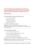 WGU C836 fundamentals oF Information securIty final exam questions and answers 2025&ndash;2026