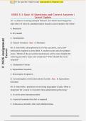 NURS 311 Quiz 10 Questions and Correct Answers &vert;  Latest Update 