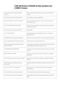 CMN 548 Module 5 UPDATED ACTUAL Questions and  CORRECT Answers 