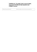 CMN548  Bundled Exam Questions WITH  CORRECT Answers