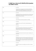 FL BOSR True or false test SF UPDATED ACTUAL Questions  and CORRECT Answers 