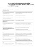 FL DCF Child Care Understanding Developmentally  Appropriate Practices &lpar;UDAP&rpar; UPDATED ACTUAL Questions  and CORRECT Answers