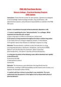 PNM 300 Final Exam Review WITH VERRIFIED ANWERS 2026&vert; 2027 A&plus; GRADED