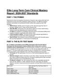 2026-2027 Elite CNA Test Bank & Rationales &vert; Mosby's Textbook for Long-Term Care Nursing Assistants