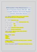 BICSI Installer 2&colon; Fiber Module Exam Newest  Exam Preparation Newest 2026-2027  With  Complete Questions And Correct Detailed  Answers &vert; Brand New Version 