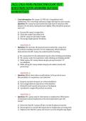 2025&sol;2026 Nursing Predictor Exam &ndash; Comprehensive Practice Questions with Detailed Answer Rationales