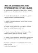 TNCC 8TH EDITION 2026 EXAM SCRIPT PRACTICE QUESTIONS ANSWERS INCLUDE