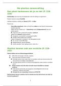De samenvatting die me een 14&sol;20 bezorgde