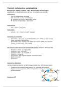 samenvatting thema 8 stofwisseling biologie voor jou havo 5