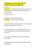 COMMERCIAL LAW &lpar;UCC&rpar;EXAM QUESTIONS AND ANSWERS&period;docx