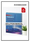 Solution Manual for Fundamentals of Structural Analysis &lpar;6th Edition&rpar; &ndash; Leet &vert;2026&sol;2027