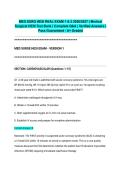 MED SURG HESI REAL EXAM 1 & 2 2026&sol;2027 &vert; Medical Surgical HESI Test Bank &vert; Complete Q&A &vert; Verified Answers &vert; Pass Guaranteed - A&plus; Graded