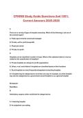 CPHIMS Study Guide 2025&ndash;2026 &ndash; Practice Questions with Verified Correct Answers and Detailed Explanations