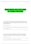 NURS 511 WEEK 7 QUESTIONS AND CORRECT ANSWERS