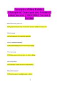 Principles of Real Estate II  &lpar;Champions&rpar; Questions and Answers &vert; Latest Version &vert; 2025&sol;2026 &vert; Correct &  Verified