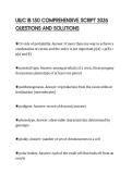 UIUC IB 150 COMPREHENSIVE SCRIPT 2026 QUESTIONS AND SOLUTIONS