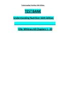 TEST BANK Understanding Nutrition 16th Edition Ellie Whitney All Chapters 1 - 20