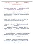 Colorado Fire Instructor I Exam &lpar;2025&ndash;2026&rpar; &ndash; Practice Questions with Verified Answers and Detailed Rationales