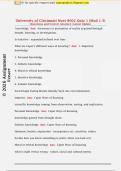 University of Cincinnati Nurs 8002 Quiz 1 &lpar;Mod 1-3&rpar;  Questions and Correct Answers &vert; Latest Update 