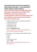 AWS CERTIFIED WELDER &lpar;CW&rpar; PRACTICE EXAMINATION &mdash; FORM A NEWEST 2026 UPDATE &mdash; ACTUAL QUESTIONS &  CORRECT ANSWERS &vert; ALREADY GRADED A&plus;