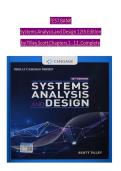 FULL TEST BANK FOR Systems Analysis and Design 12th Shelly Cashman&comma; Gary B&period; Shelly and Harry J&period; Rosenblatt