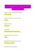 NABCEP PV Associate Questions and Answers &vert; Latest Version &vert; 2025&sol;2026 &vert;  Correct & Verified