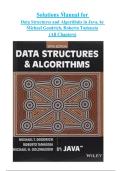 Data Structures and Algorithms in Java&comma; 6th Edition &ndash; Michael T&period; Goodrich & Roberto Tamassia &ndash; Complete Solutions Manual for All Chapters with Detailed Explanations &lpar;A&plus; Grade Resource&rpar;