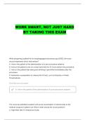 NUR 511 GI NCLEX QUESTIONS AND CORRECT ANSWERS
