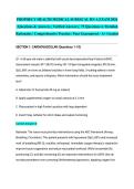 PROPHECY HEALTH MEDICAL SURGICAL RN A EXAM 2026 &vert; Questions & Answers &vert; Verified Answers &vert; 75 Questions w&sol; Detailed Rationales &vert; Comprehensive Practice &vert; Pass Guaranteed - A&plus; Graded