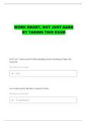 NUR 511 EXAM 1 QUESTIONS AND CORRECT ANSWERS