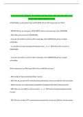 Oracle Autonomous Database Cloud Professional Exam Study Guide Questions with Correct  Answers New Update