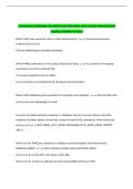 Autonomous Database Specialist Exam Questions with Correct Answers New  Update