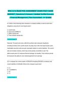 WGU C214 OBJECTIVE ASSESSMENT EXAM STUDY GUIDE 2026&sol;2027 &vert; Questions & Answers &vert; Updated Verified Answers &vert; Financial Management &vert; Pass Guaranteed - A&plus; Graded