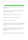 AVT 425 Test Review&vert; Questions with Correct Answers 100&percnt; Verified