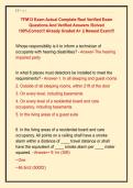 TFM13 Exam Actual Complete Real Verified Exam  Questions And Verified Answers &sol;Solved  100&percnt;Correct&excl;&excl; Already Graded A&plus; &vert;&vert; Newest Exam&excl;&excl;&excl;
