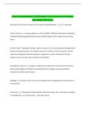 Primer to Animal Behavior&comma; BIO331 Module 1 Exam Questions and Answers&vert;  New Update