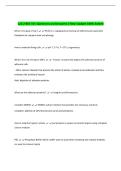 Full Package-&colon;&colon;BIO 331 Exams with VERIFIED Solutions &lpar;Latest&rpar;