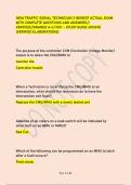 IMSA TRAFFIC SIGNAL TECHNICIAN 2 NEWEST ACTUAL EXAM  WITH COMPLETE QUESTIONS AND ANSWERS&sol;&sol;  VERIFIED&sol;&sol;GRADED A&plus;&sol;&sol; PDF &ndash; STUDY GUIDE UPDATE  &lpar;VERIFIED ELABORATIONS&rpar;