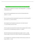 Blood Bank ASCP Exam Questions with Correct Answers&vert; New Update