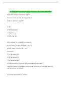 blood Bank ASCP Exam Questions with Correct Answers&vert; New Update 