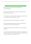 Blood Bank ASCP Exam Questions with Correct Answers&vert; New Update