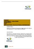FUR2601 - ASSIGNMENT 1 SOLUTIONS &lpar;SEMESTER 01 - 2026&rpar;
