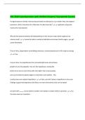 BSC 2010 Exam Questions with Verified Answers