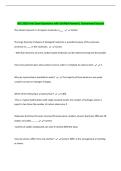 BSC 2010 Final Exam Questions with Verified Answers