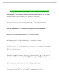 BSC 2010 Macromolecules Questions with Verified Answers