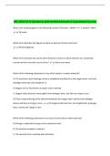 BSC 2010 Ch&period;9 Questions with Verified Answers